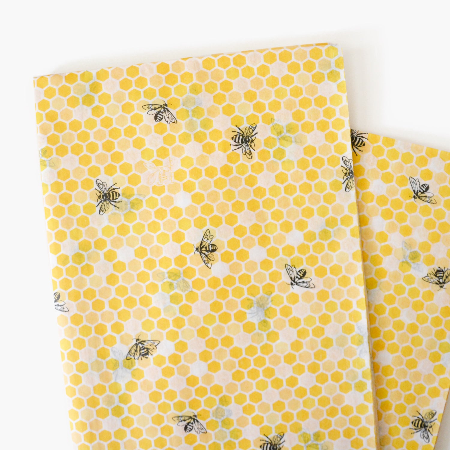 Honey Bees Patterned Tissue Paper - Holiday Gift Wrapping & Christmas DIY  Projects Supplies - GenWooShop